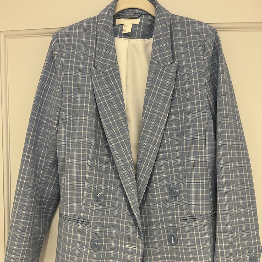 Plaid blazer